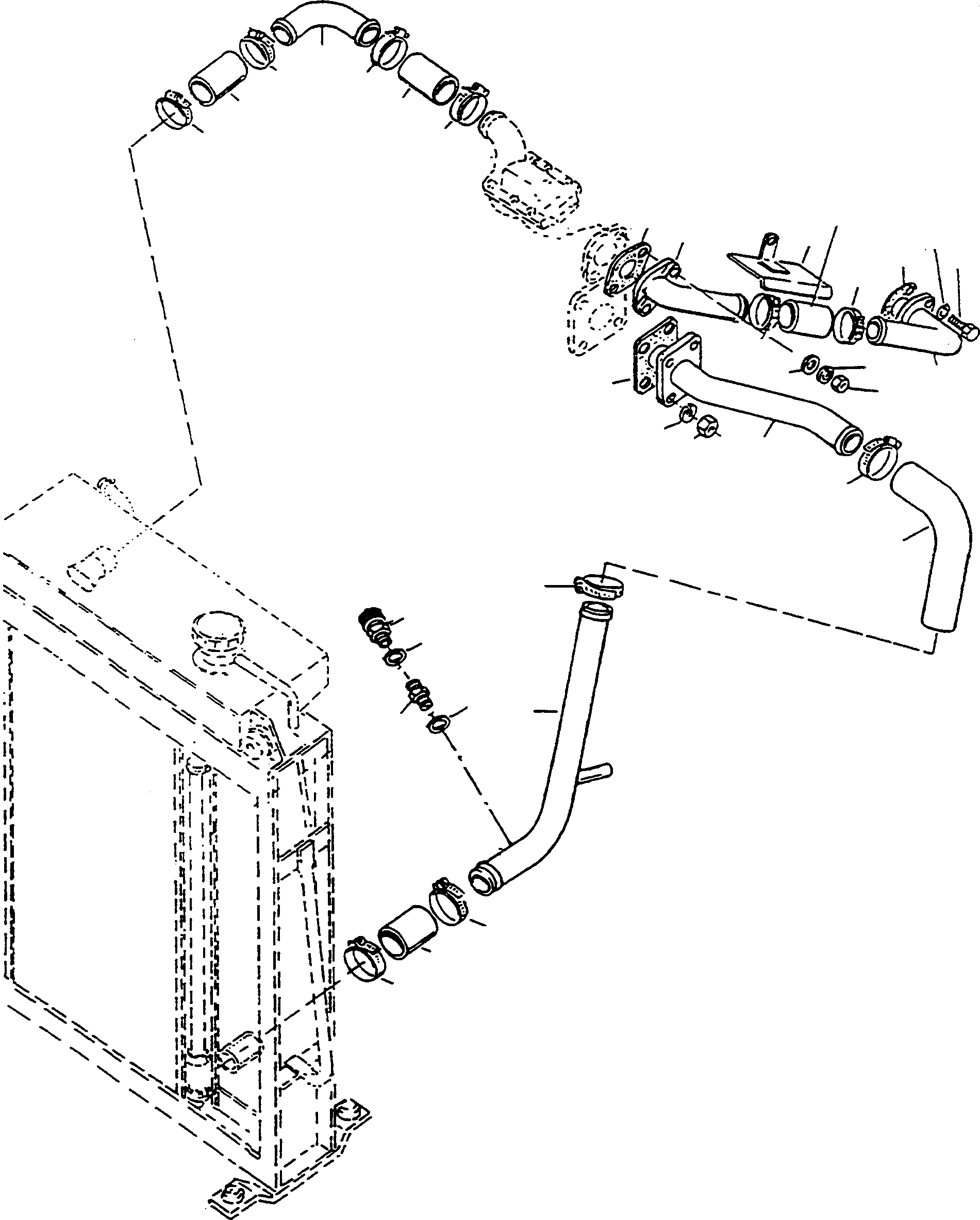 Удлинитель 4101686M1 KOMATSU