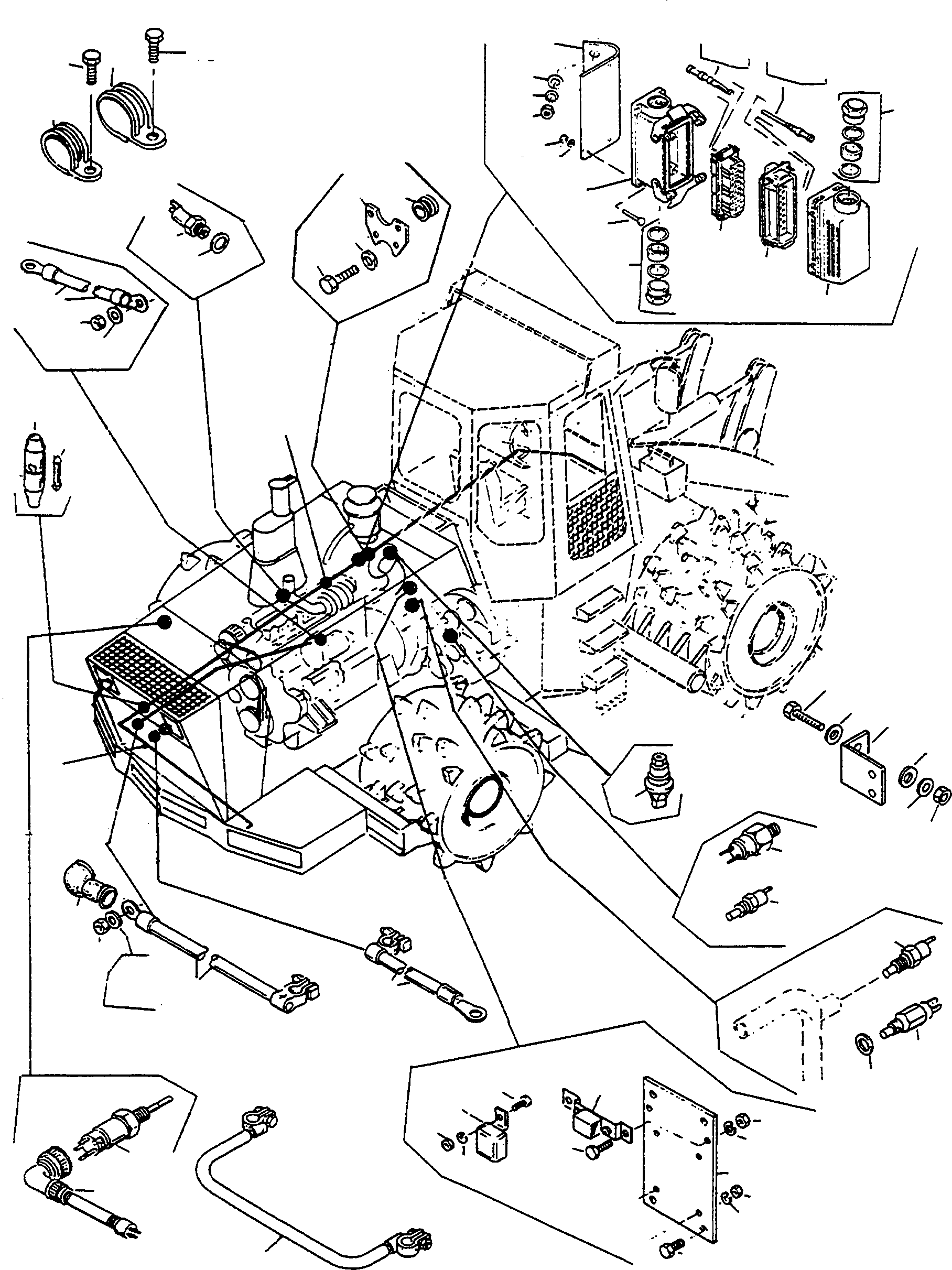 Жгут проводов 4245892M91 KOMATSU