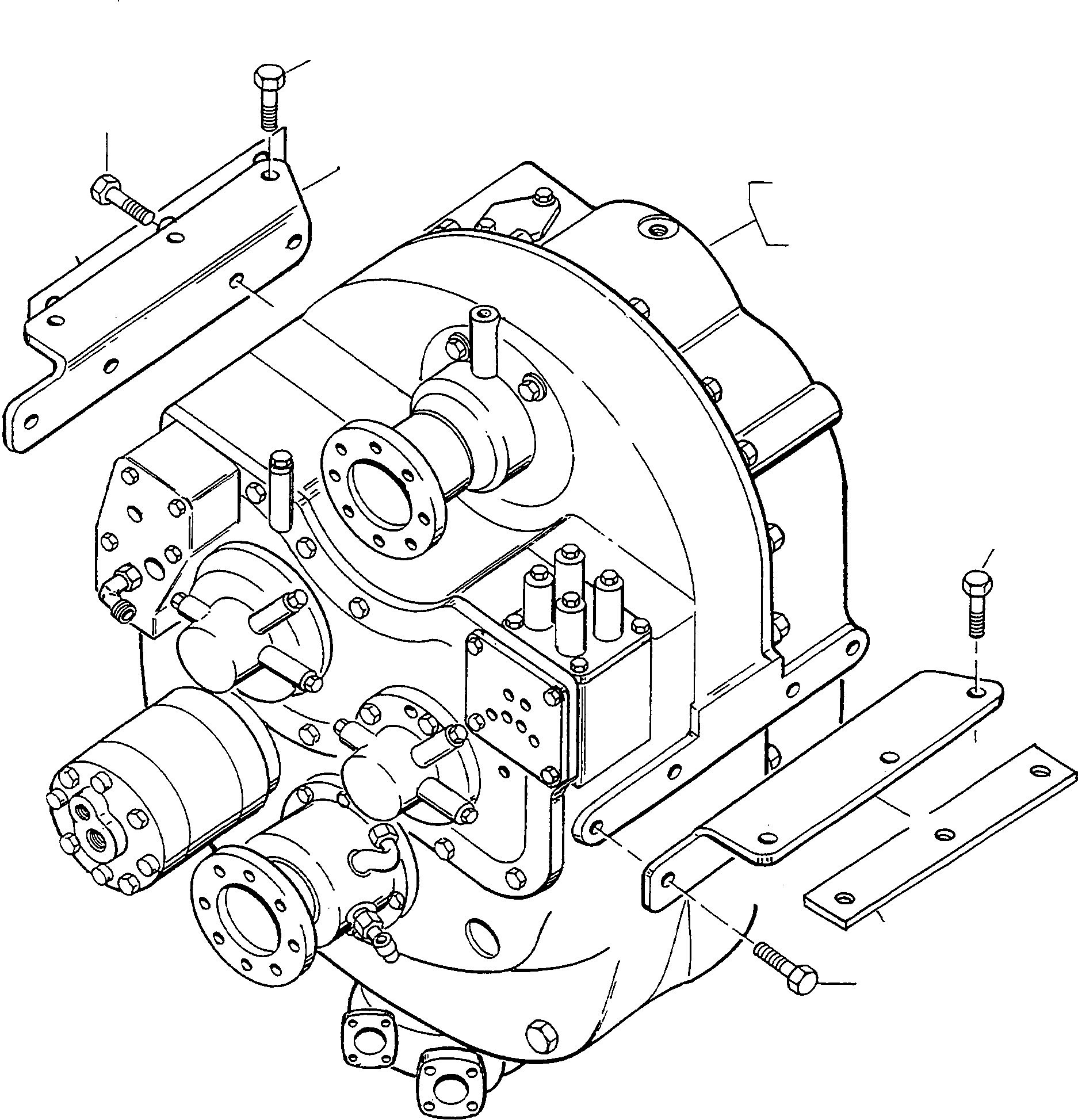 POWERSHIFT DRIVE 4400087M93 KOMATSU