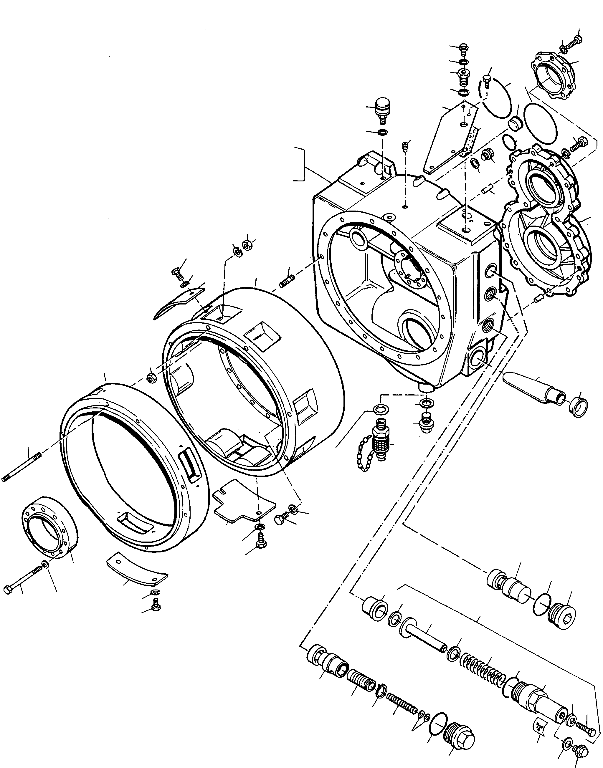 TRANSMISSION HOUSING 4401682M91 KOMATSU