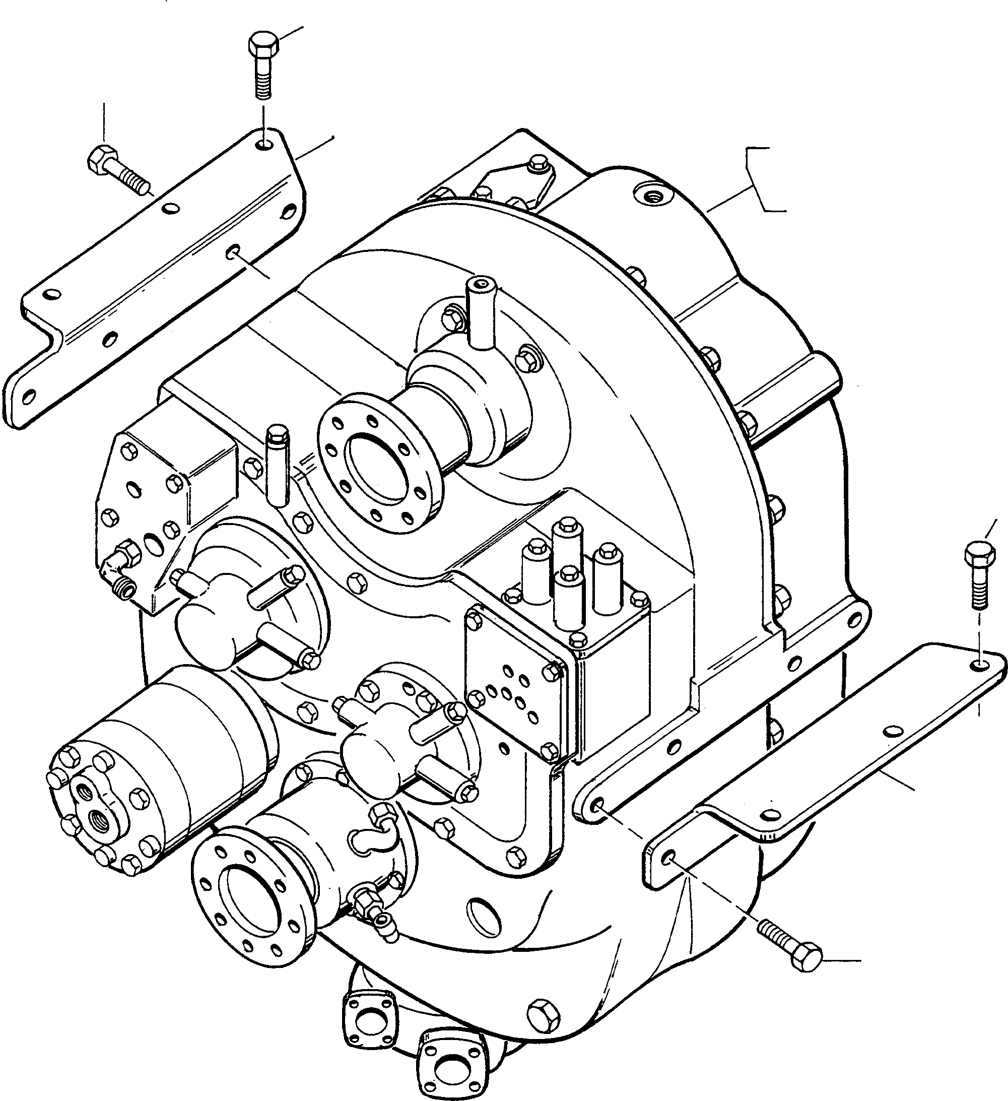 POWERSHIFT DRIVE 4400099M91 KOMATSU