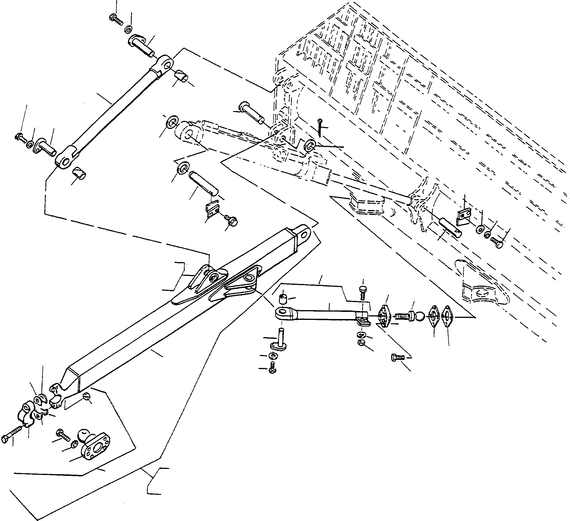 Распорка 4220731M1 KOMATSU