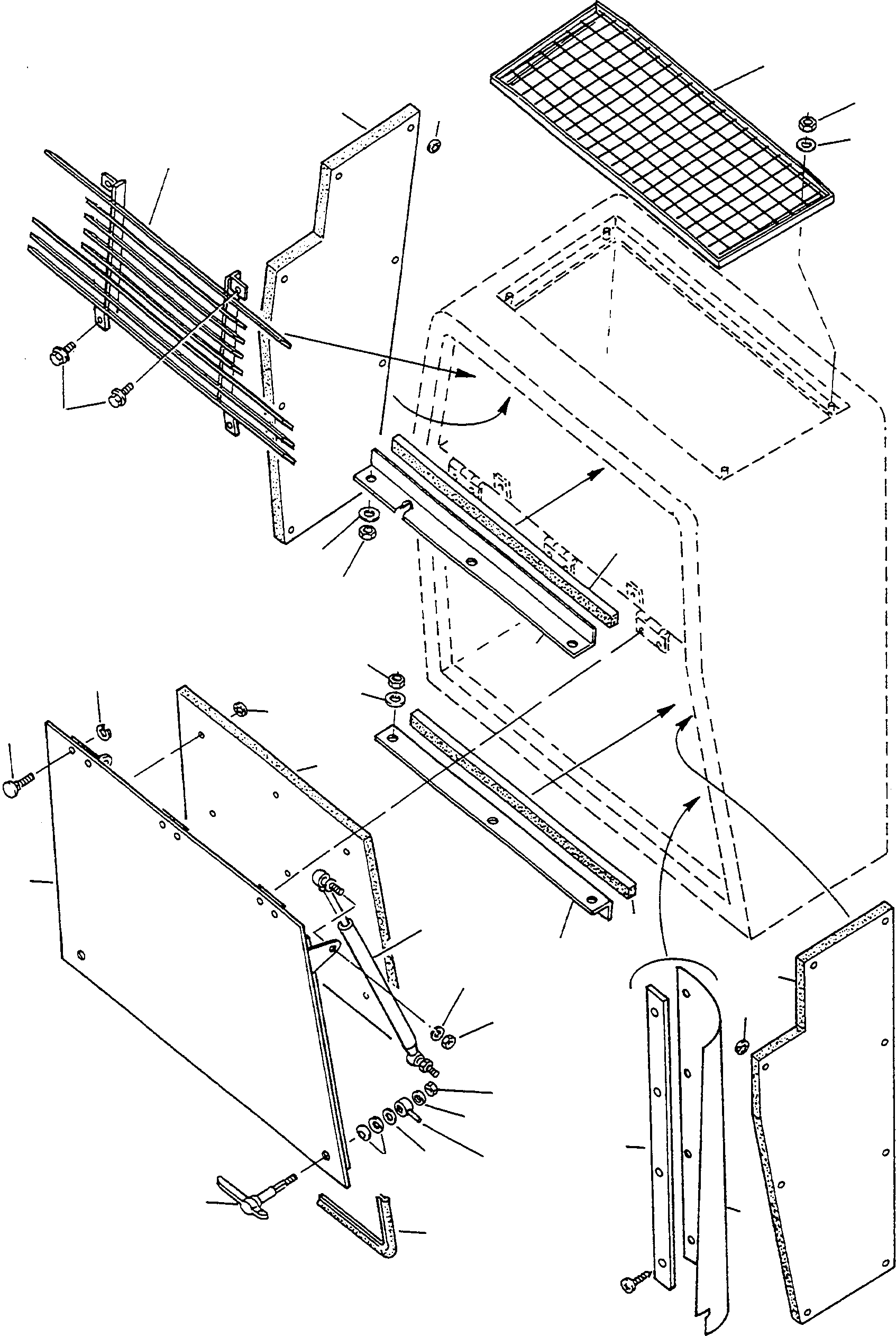 FENCE 4220599M91 KOMATSU