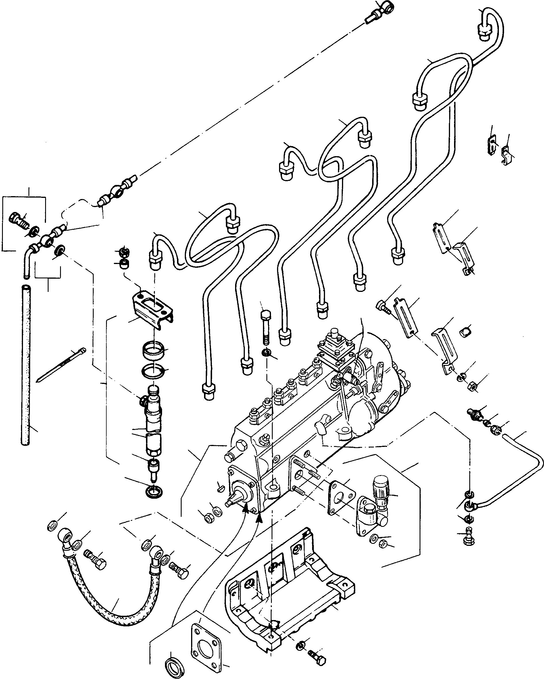 INJECTION PUMP 2992672M91 KOMATSU