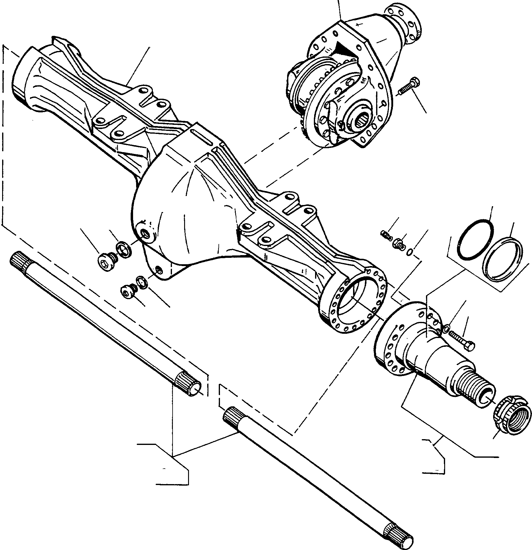 AXLE INSERT 4919637M91 KOMATSU