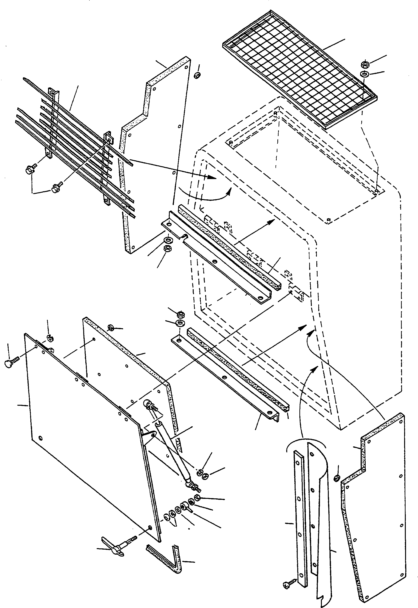 FENCE 4222133M91 KOMATSU