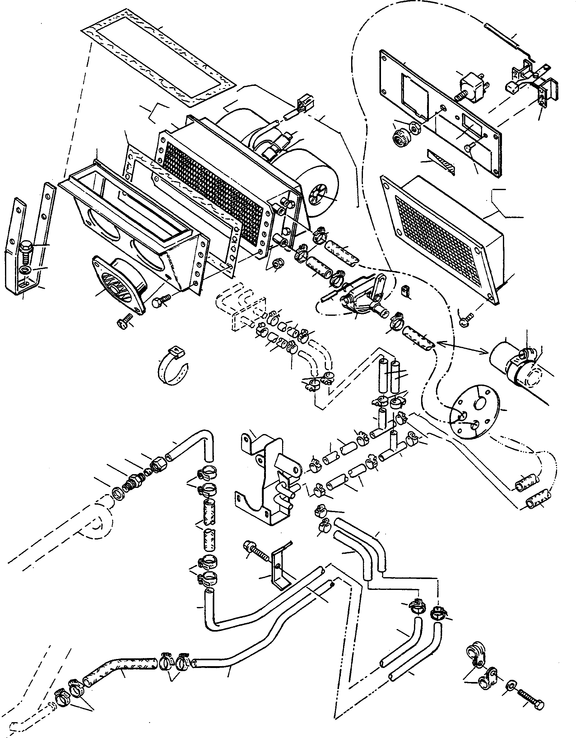 Трубка 4246055M1 KOMATSU