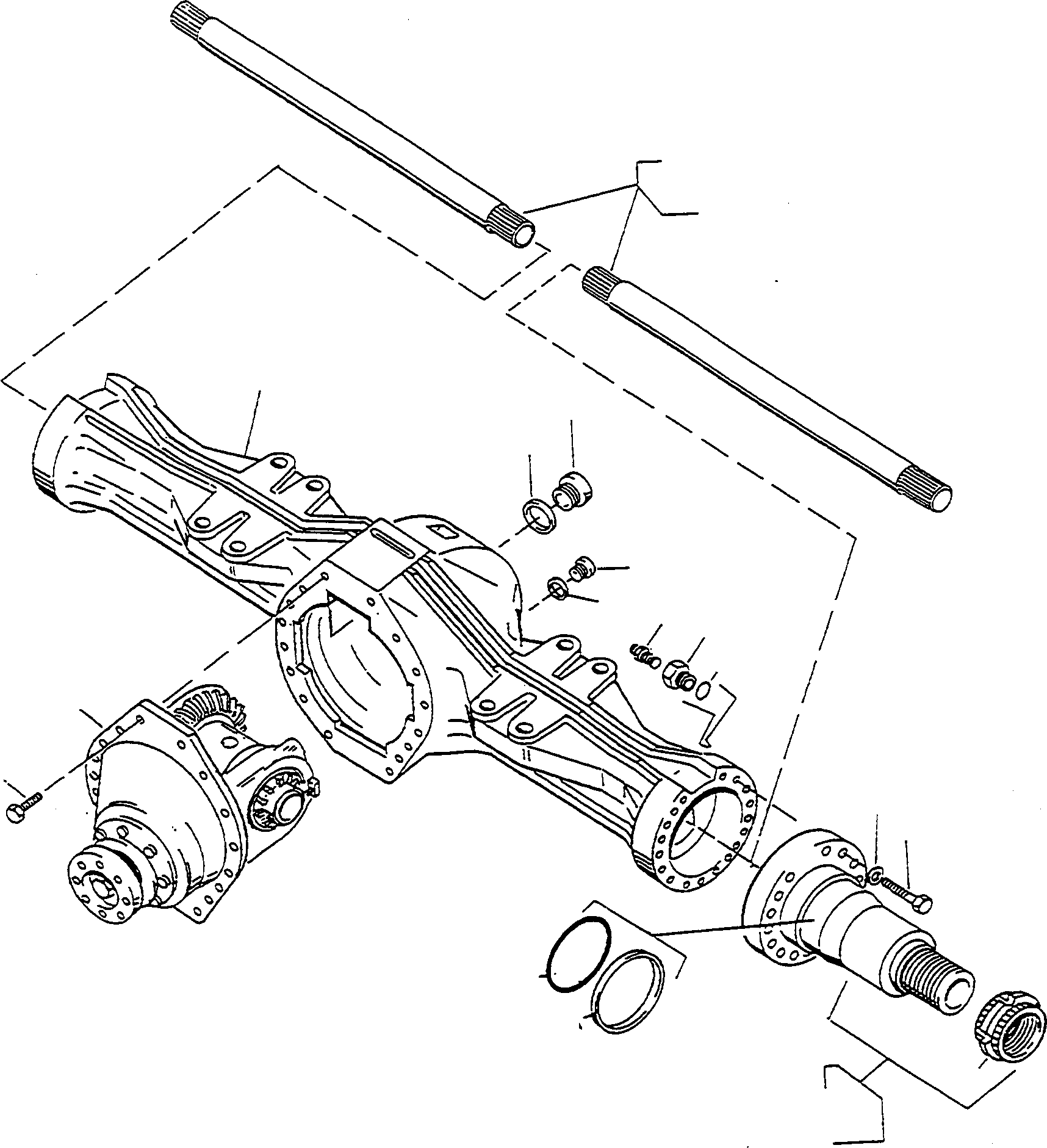 AXLE INSERT 4919653M91 KOMATSU