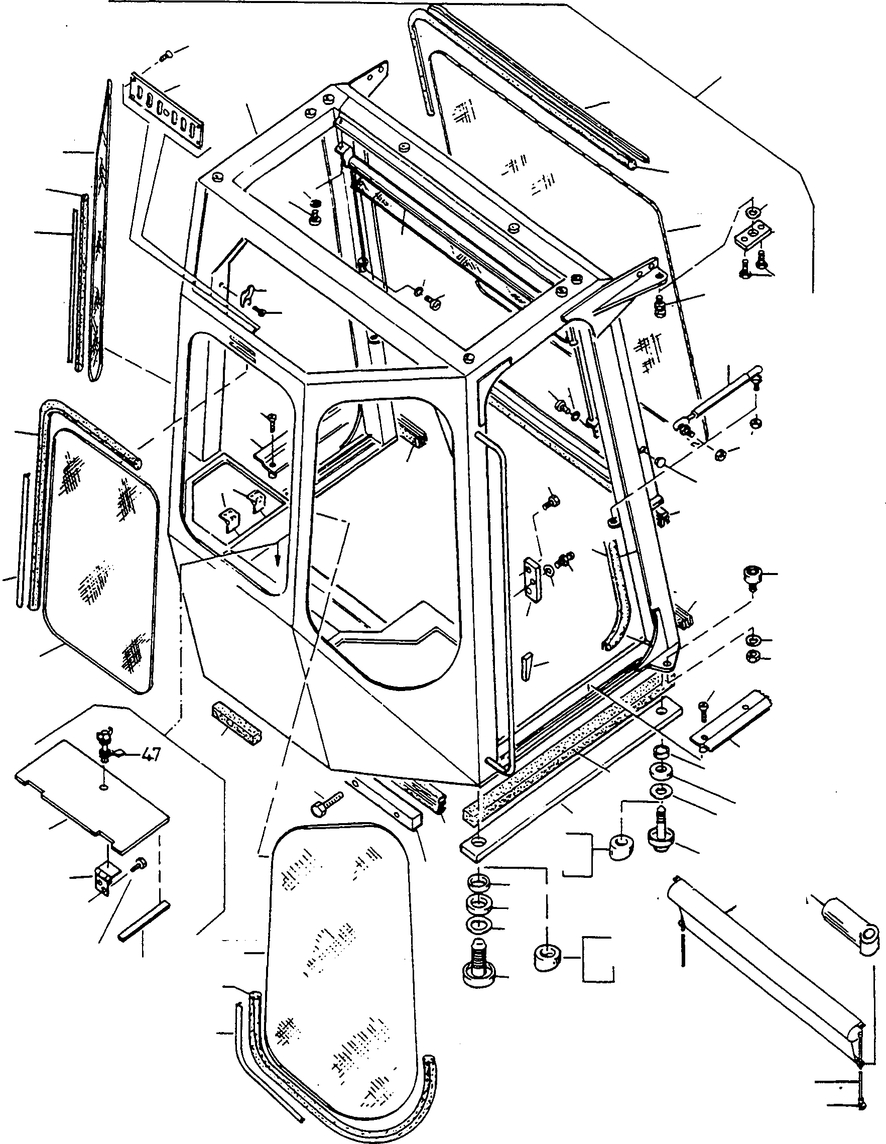 SEAL SECTION 4221418M1 KOMATSU
