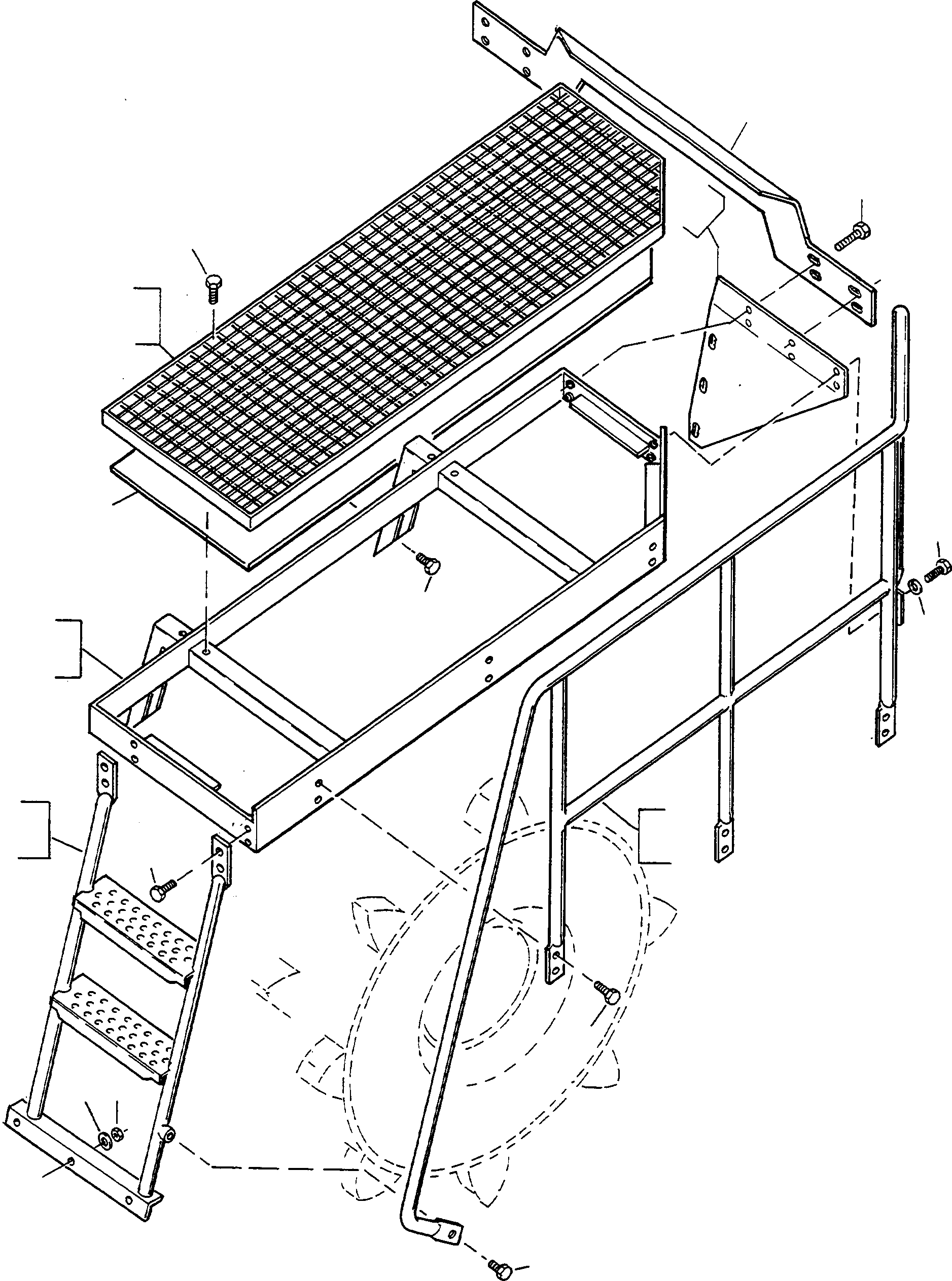 BRIDGE PIECE 4221481M1 KOMATSU