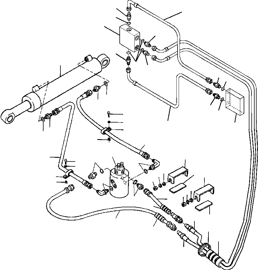 Шланг 1258 773 H1 KOMATSU