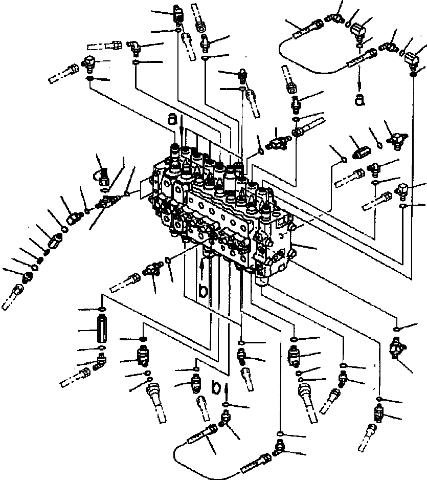 Угольник 207-62-22271 KOMATSU