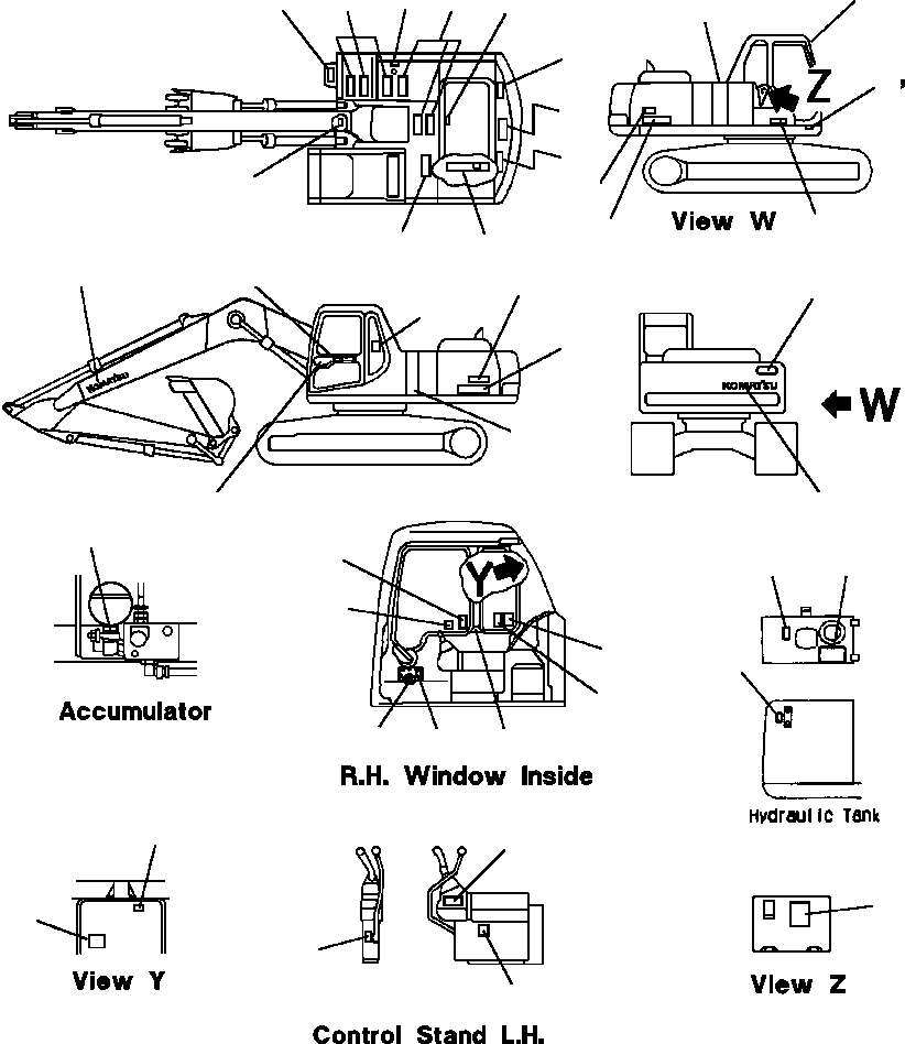 Пластина 206-00-A1920 KOMATSU