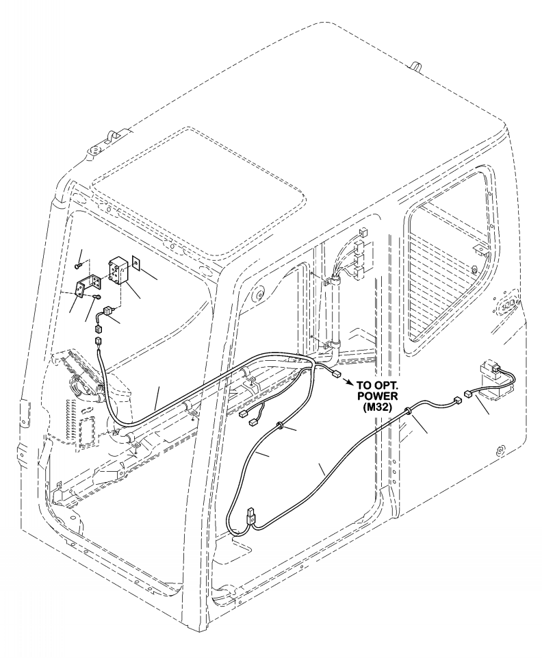Жгут проводов 207-06-A8610 KOMATSU
