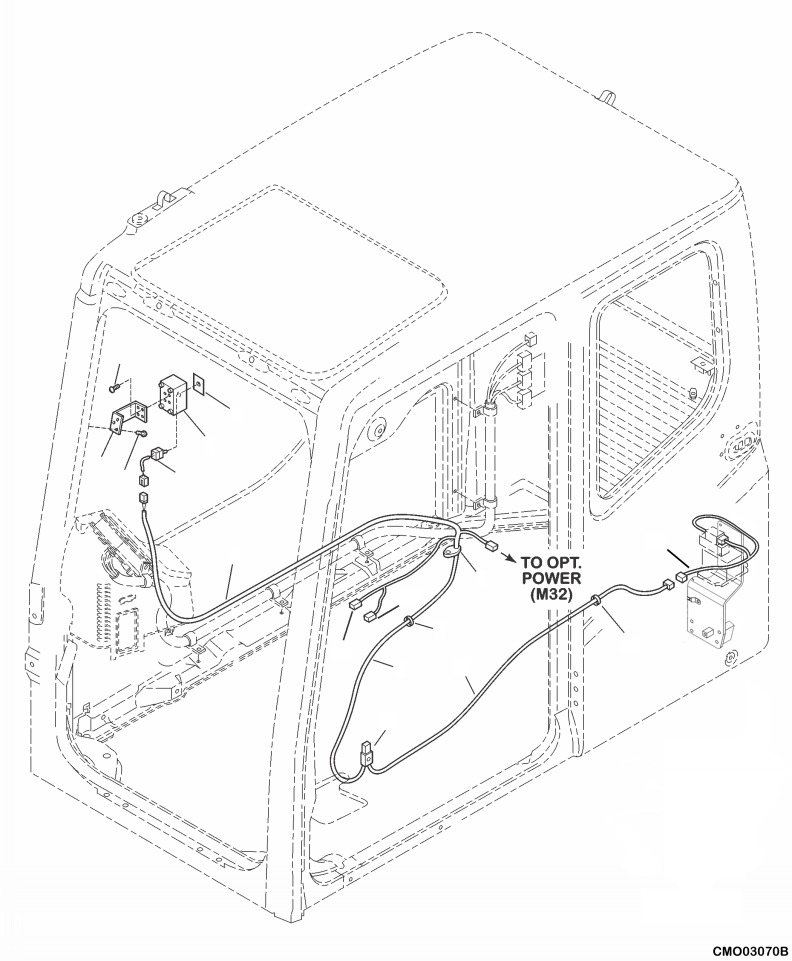 Жгут проводов 207-06-A8450 KOMATSU