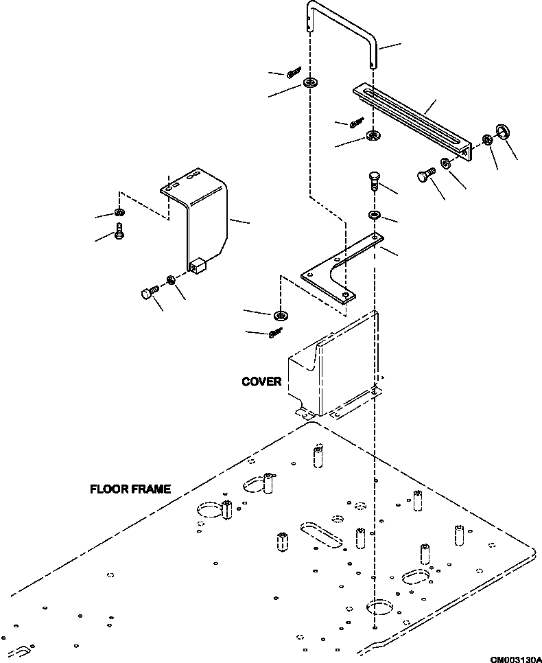 PLATE, PIVOT 207-54-A5210 KOMATSU