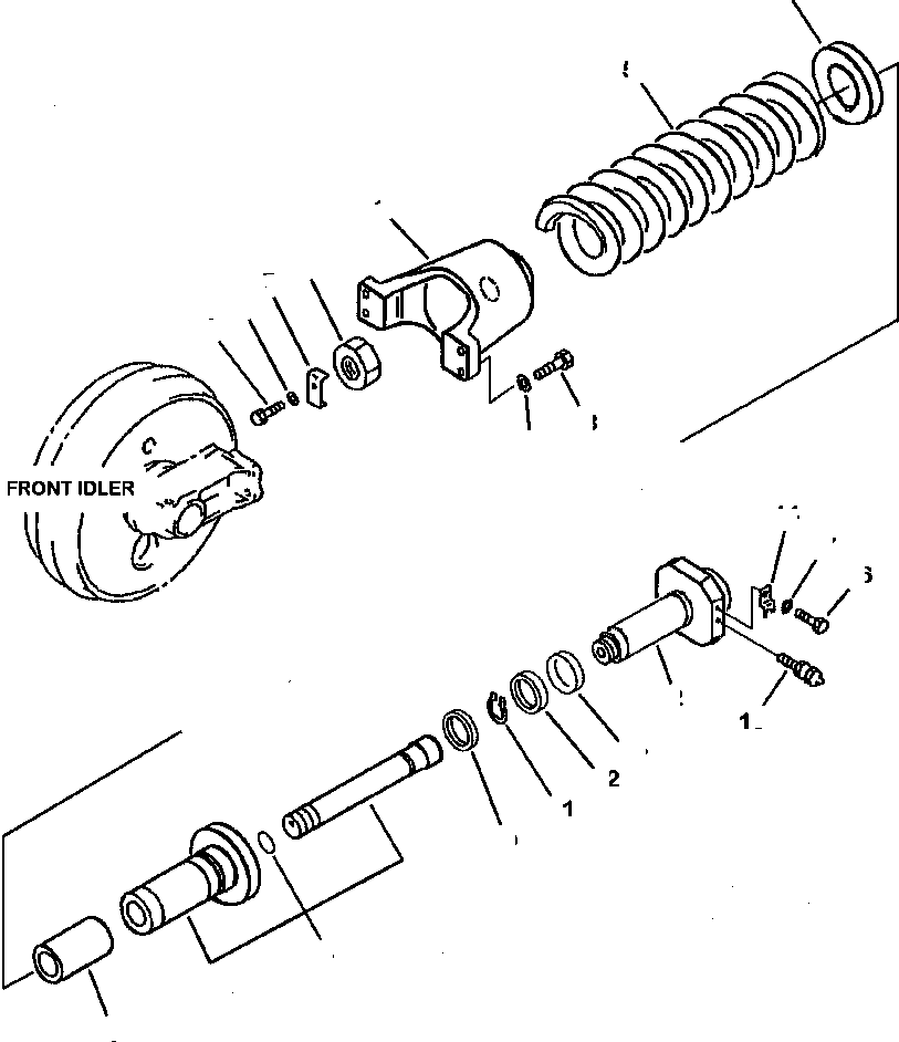 Проставка 206-30-82170 KOMATSU