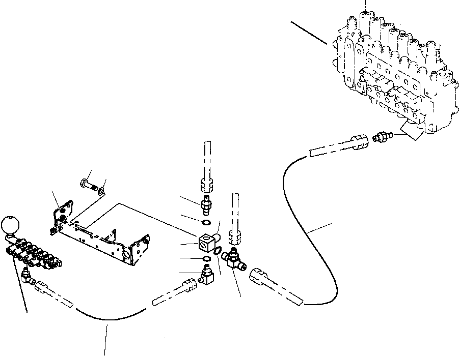 клапан в сборе 207-60-61200 KOMATSU