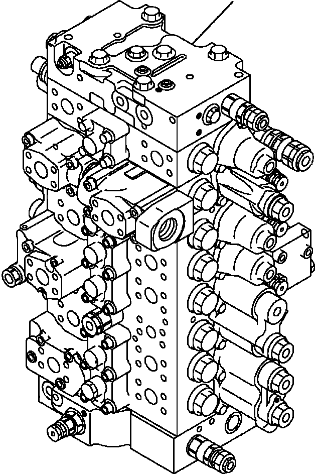 VALVE, MAIN CONTROL 723-48-26202 KOMATSU