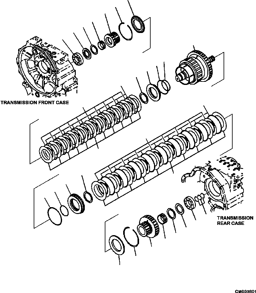 HOUSING, LOWER 56D-15-22331 KOMATSU