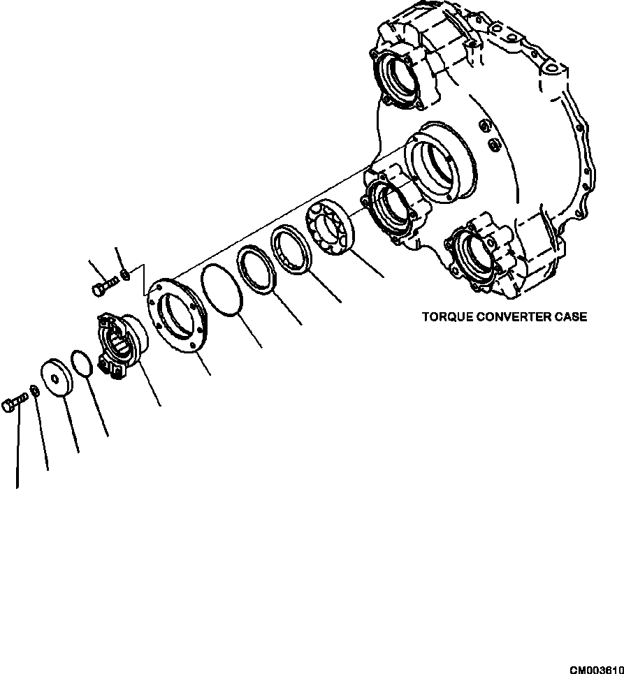 Болт 01050-61670 KOMATSU