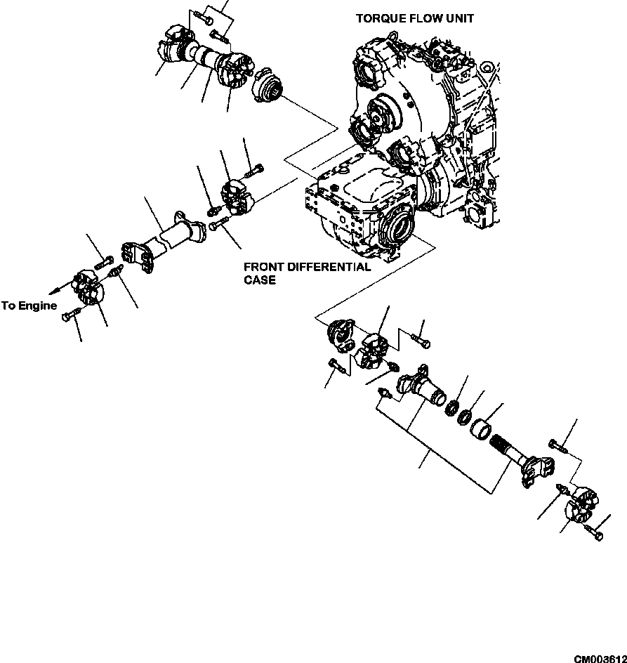 Болт 566-20-41220 KOMATSU