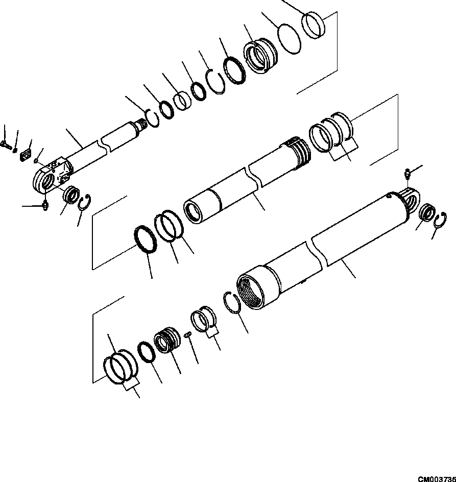 Винт 01310-21016 KOMATSU