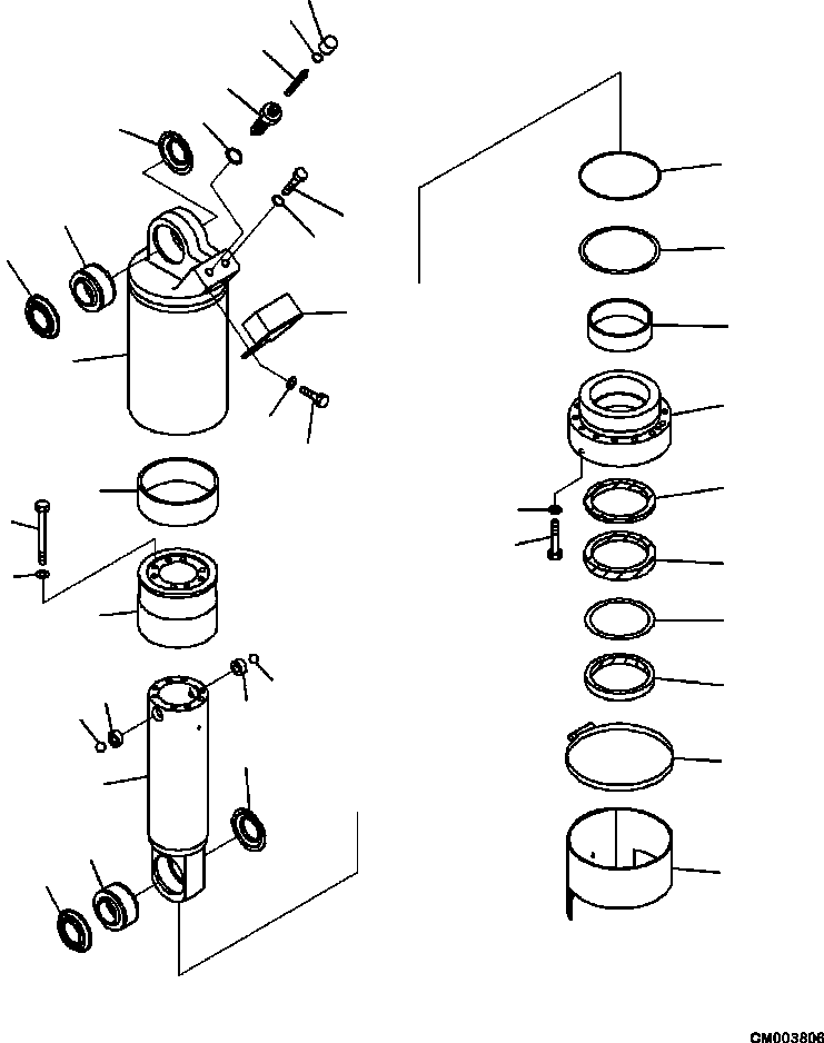 Хомут шланга 07281-12059 KOMATSU