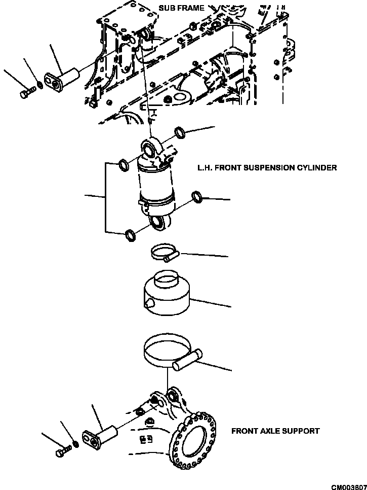 Хомут 07281-11159 KOMATSU