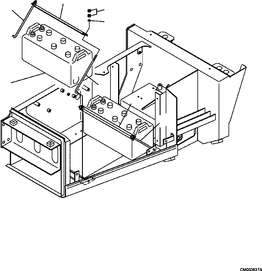 BATTERY, WET 426-06-A111 KOMATSU
