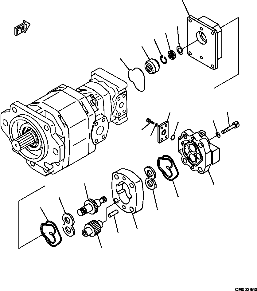 Кронштейн 705-41-81511 KOMATSU