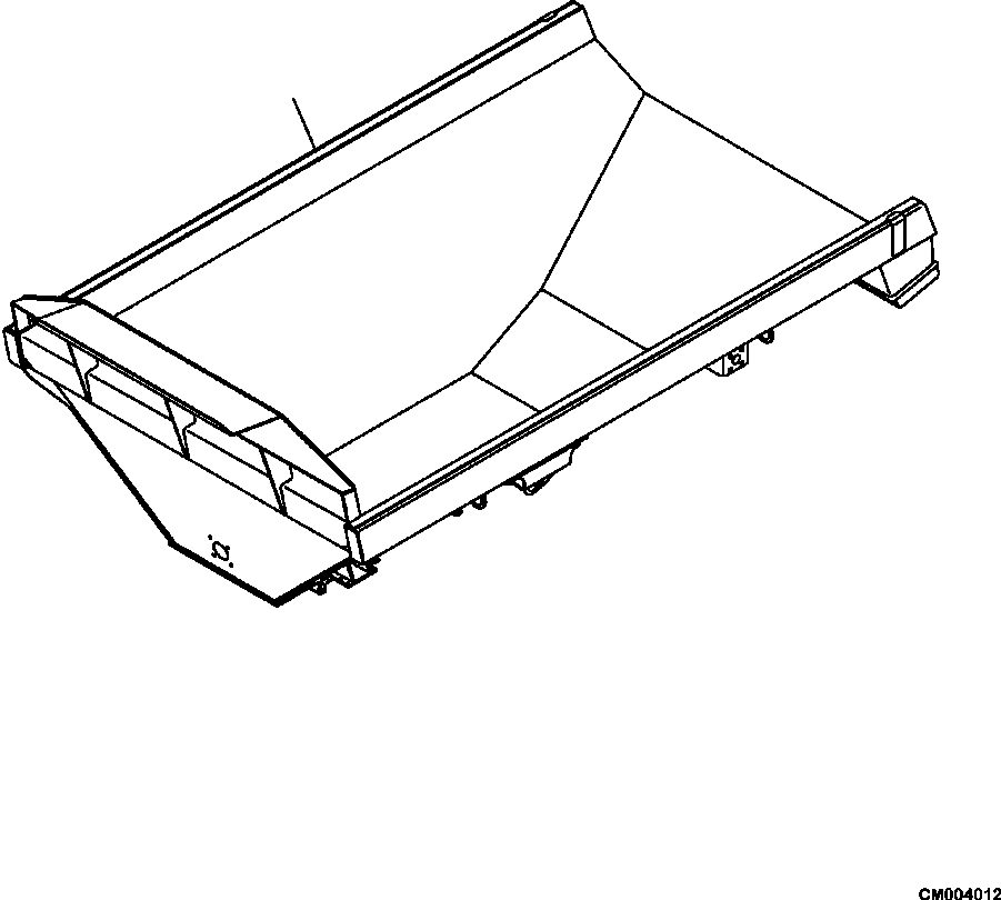 BODY, TAILGATE 56B-83-26101 KOMATSU