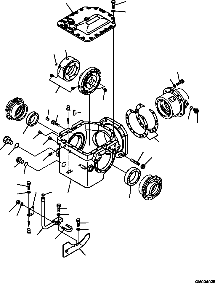 Пробка 07041-13016 KOMATSU