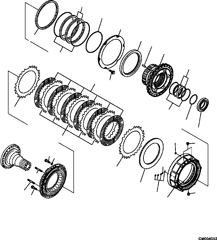 Плавающее уплотнение в сборе 567-33-00014 KOMATSU