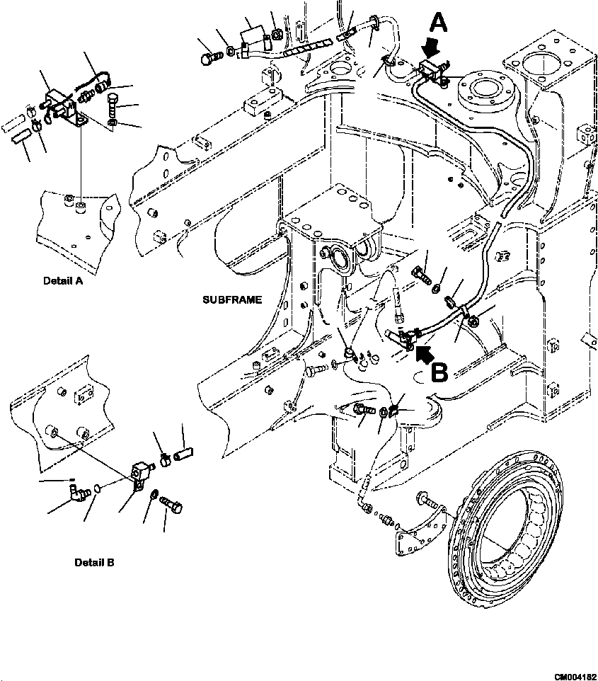 Трубка 07270-41020 KOMATSU