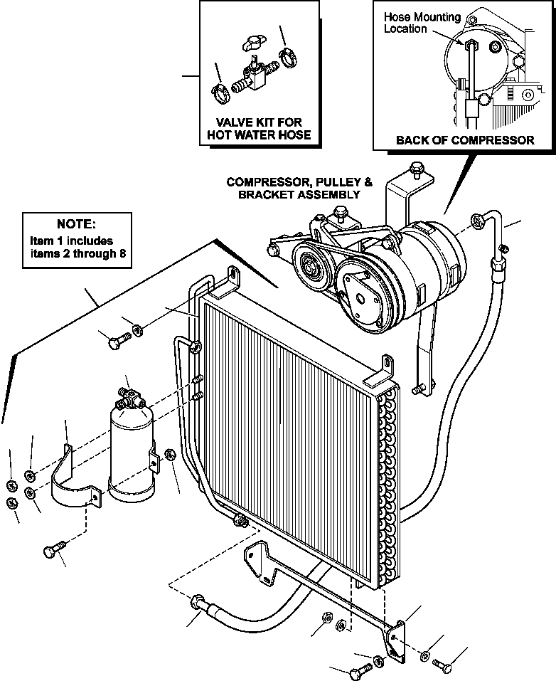 VALVE KIT 2938-07-1380 KOMATSU