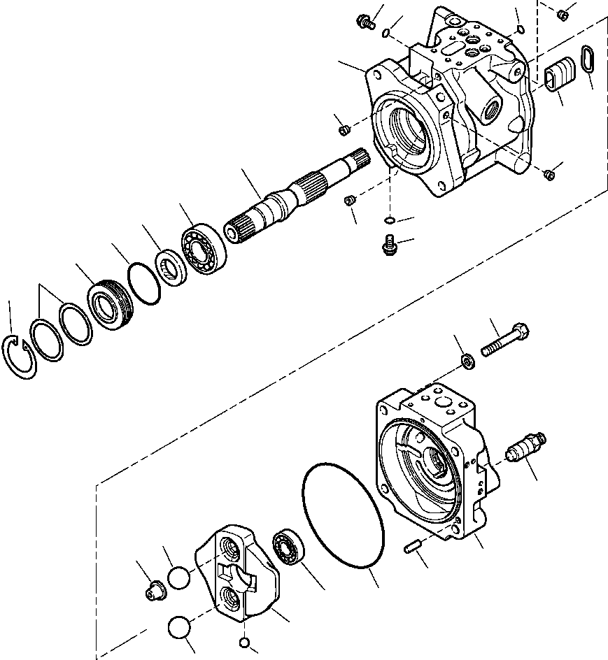 PUMP, SUB ASSEMBLY 708-1U-01162 KOMATSU