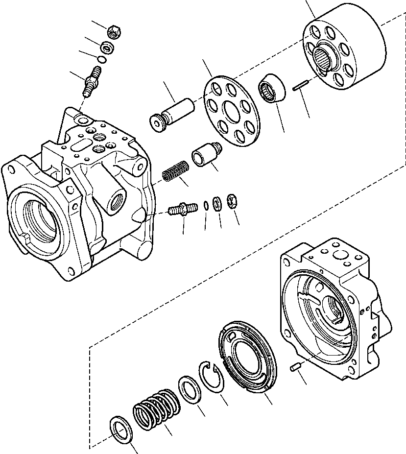 PISTON SUB ASSEMBLY 708-1W-14120 KOMATSU