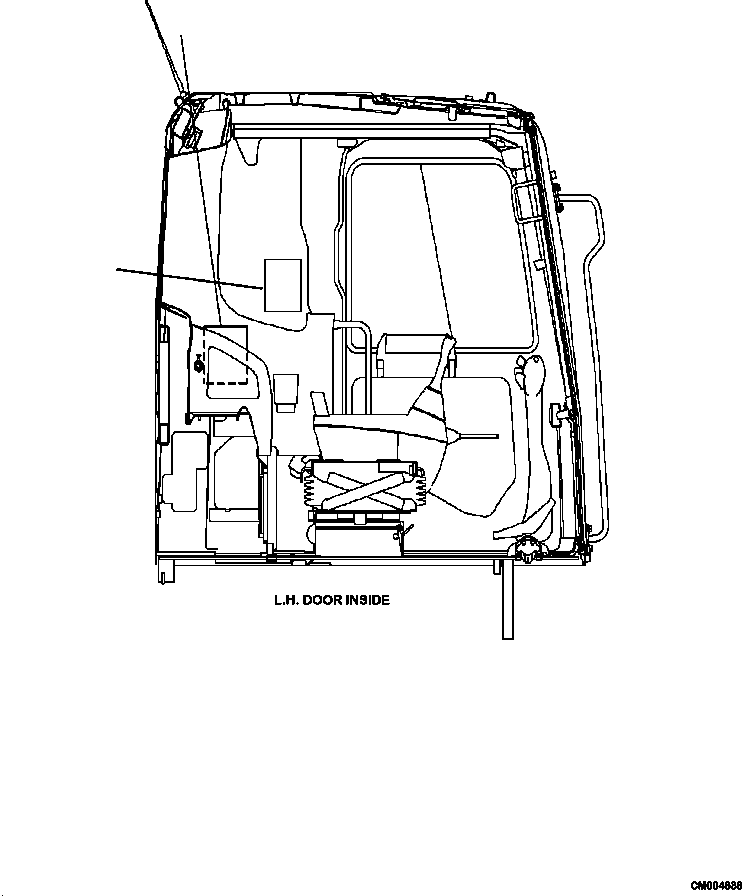 PLATE, LIFTING CHART WITH FIXED GAUGE  UNDERCARRIAGE 208-00-41250 KOMATSU