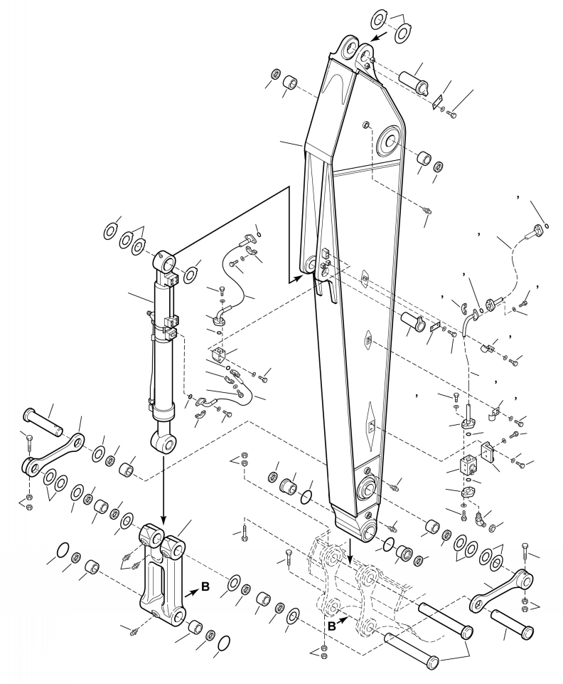 FLANGE, SPLIT, 6 L.H AND 4 R.H. 07351-51260 KOMATSU