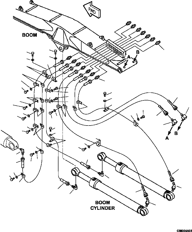 Зажим 04434-51212L KOMATSU