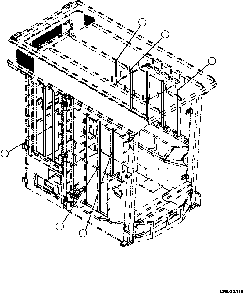 CUSHION, WINDOW 4A1-53-10470 KOMATSU