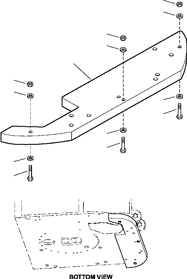 COUNTERWEIGHT, 762 KG (1680 LB) 27253KF KOMATSU