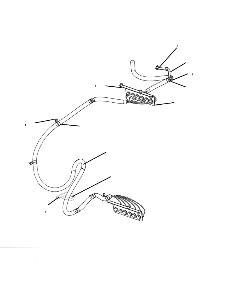 HARNESS EXTENSION 207-06-A2530 KOMATSU