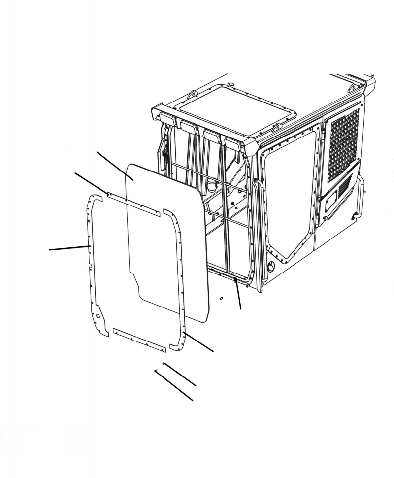 SHEET, LEXAN 207-53-31230 KOMATSU