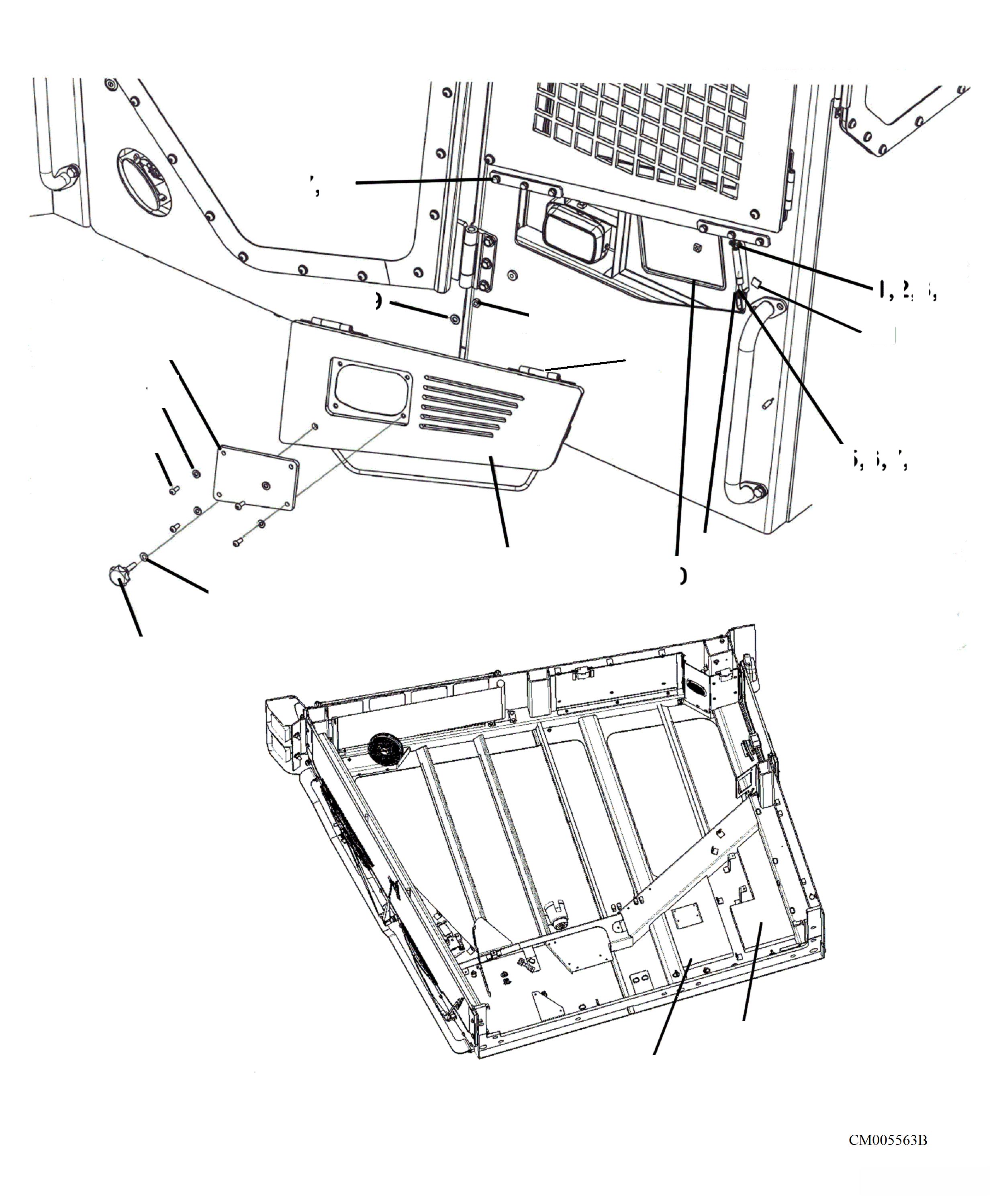 Петля 207-53-31360 KOMATSU
