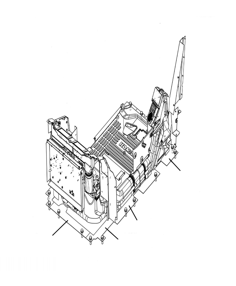 Пластина 207-53-34170 KOMATSU