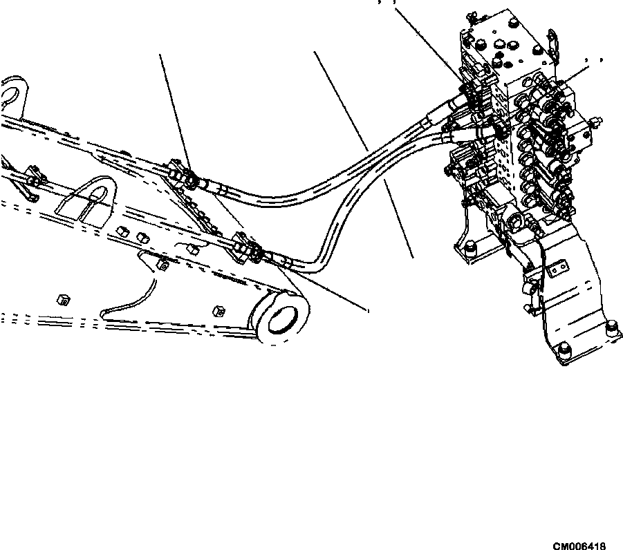 Шланг 206-62-A4071 KOMATSU