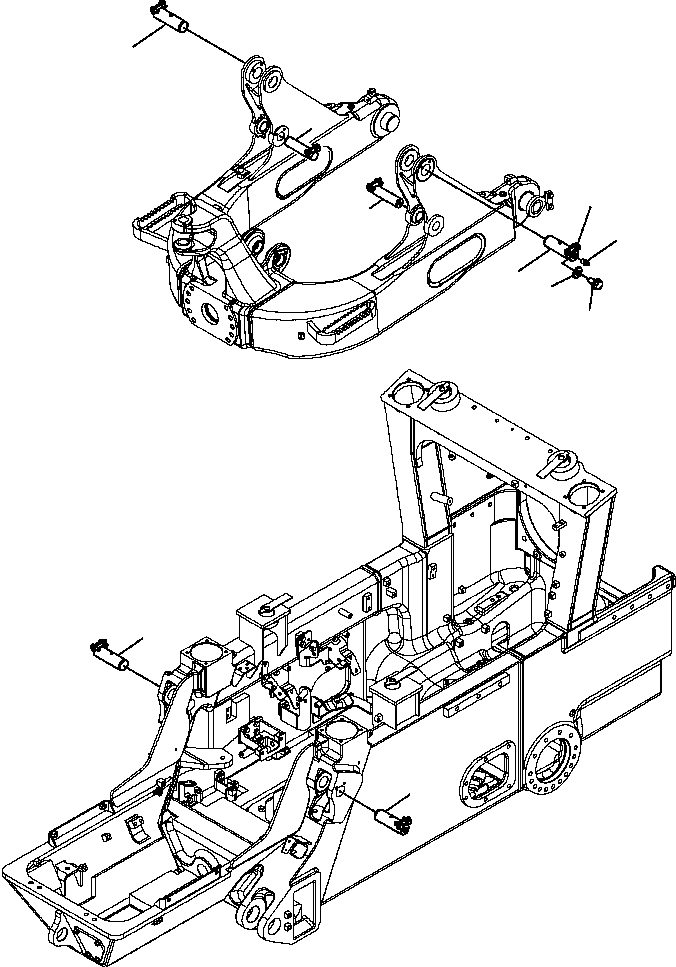 Палец 09241-5A160 KOMATSU