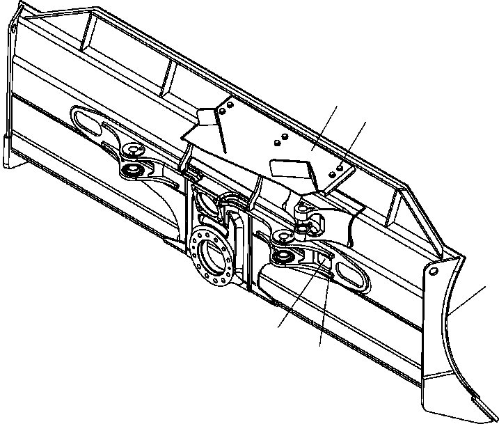 BLADE ASSEMBLY, NARROW 12Y-72-13103 KOMATSU